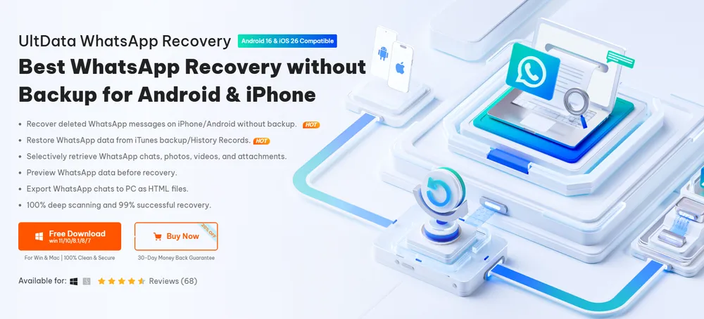 UltData WhatsApp Recovery.webp